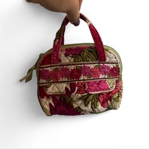 Vera Bradley Floral Quilted Mini Handbag